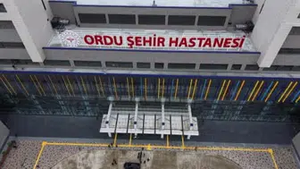 Ordu şehir hastanesinde hasta kabulü başladı: Protokol üyeleri ilk muayeneyi yaptırdı