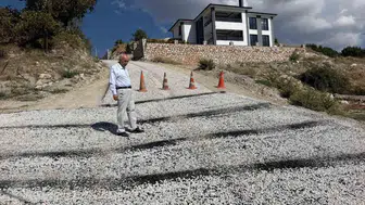 Çameli’nin Yeni Mahalle yolları asfalt kaplamaya başlıyor