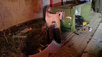 Ankara'da 'dur' ihtarına uymayan sürücüye 240 bin lira ceza