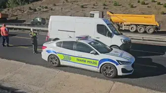Çerkezköy'de büyükbaş hayvan kazaya neden oldu