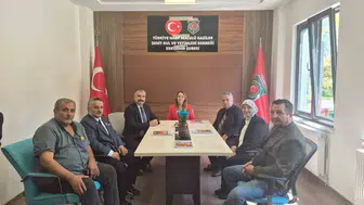 Eskişehir'de gaziler günü ziyaretinde anlam dolu anlar yaşandı