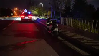 Kocaeli'de motosiklet kazasında sürücü yaralandı