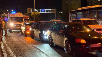 Kayseri'de zincirleme trafik kazası: 1 yaralı