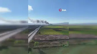 Bursa'da soğuk hava deposunda çıkan yangın şehri endişelendirdi