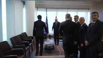 Cumhurbaşkanı Erdoğan, Kosova Başbakanı Kurti ile görüştü