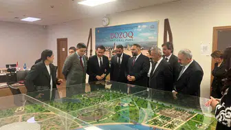 Sorgun Belediye Başkanı Ekinci, Kazakistan’da Bozok Ören Yeri’ni ziyaret etti