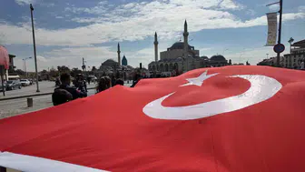 Konya'da gaziler günü yürüyüşü kardeşlik temasıyla yapıldı
