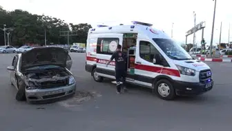 Malatya’da iki otomobil çarpıştı: 3 yaralı
