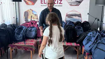 Eğitim desteğiyle 350 yetim öğrenciye destek: Elazizder'in kırtasiye yardımı