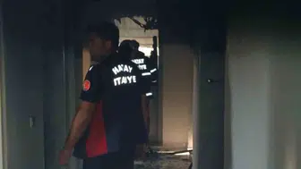 Hassa'da çıkan ev ve ahır yangını kontrol altına alındı