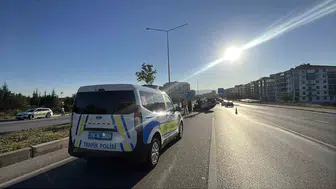 Çorum'da meydana gelen kazada otomobil takla attı, bir kişi yaralandı