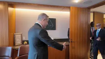 Bakan Fidan, İİT Genel Sekreteri İsmail Ould Cheikh Ahmed ile görüştü