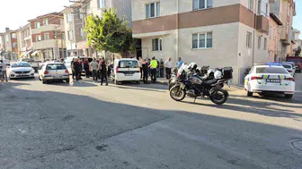 Eskişehir'de motosikletli polisi yaralayan kaza: ambulans sevk edildi