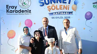 Gaziosmanpaşa'da 500 çocuğun sünnet heyecanını paylaşan muhteşem şölen