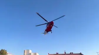83 yaşındaki hasta kalp krizi sonrası hava ambulansıyla Konya'ya ulaştırıldı