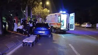Kayseri'de motosiklet kazası: sürücü hastaneye kaldırıldı