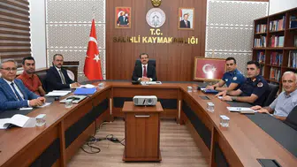 Salihli'de KPSS hazırlıkları için güvenlik toplantısı yapıldı