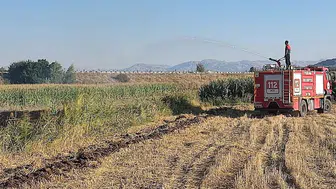 Burdur'daki ot yangını hızlı müdahale ile kontrol altına alındı