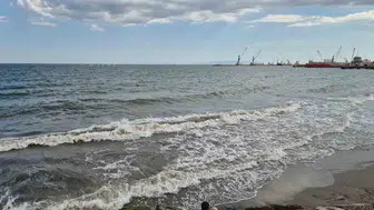 Tekirdağ'da deniz ulaşımını durma noktasına getiren poyraz etkisi