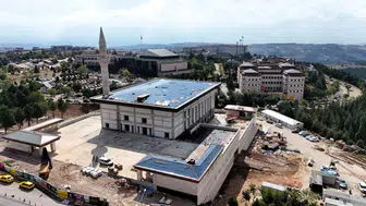 Umuttepe'de cami ve otopark inşaatında sona yaklaşılıyor