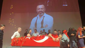 Serhat Kılıç’ı anmak için duygusal bir veda töreni düzenlendi
