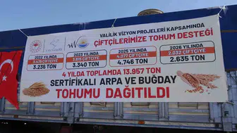 Van'da çiftçilere son 4 yılda 750 milyon lira tohum desteği verildi