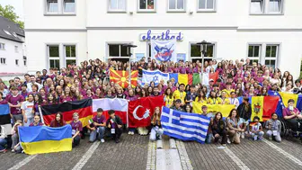 Mersinli öğrenciler kültürel etkileşim için Almanya'da buluştu