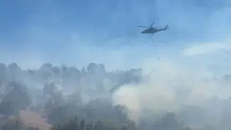 Bolu'da orman yangını paniği: Havadan ve karadan müdahale devam ediyor