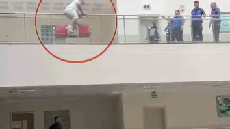 Samsun'daki intihar girişimi güvenlik amiri tarafından önlendi