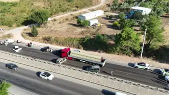 Bursa'da zincirleme kaza sonucu trafik durma noktasına geldi