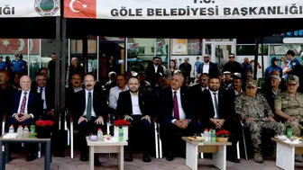Göle'de açılış programına katılan vali, yatırımları değerlendirdi