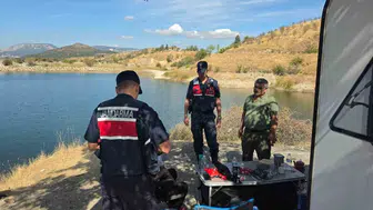 Bilecik'te jandarma gölet ve ormanlarda güvenlik tedbirleri aldı