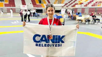 Samsunlu tekvandocu Asiye Nur Bilgin finalde mücadele edecek