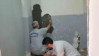 Körfez'de eğitim kurumlarına bakım ve onarım desteği