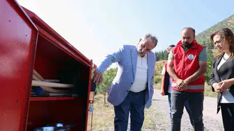 Talas'ta yangınlara karşı geliştirilmiş yeni önlem: yangın kalkanı projesi