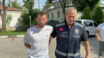 Samsun'da bıçaklama olayı: tutuklanan saldırgan adliyeye sevk edildi