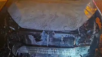 Batman'da park halindeki otomobilde yangın çıktı
