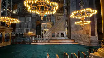 Ayasofya’da doğu yarım kubbe için yeni güçlendirme ve konservasyon çalışmaları başlıyor