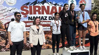 Dağ koşuları Türkiye şampiyonasında ödül kazanan vanlı sporcu: Meryem Korkuç