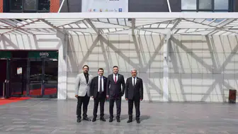Kayseri OSB yönetimi, uluslararası fuarlarda sanayicilerle buluştu