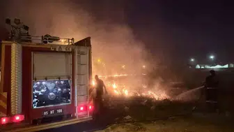 Van'da örtü üstü yangın paniği: İtfaiye ekipleri zamanında müdahale etti