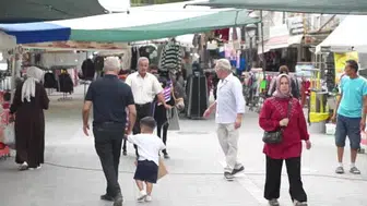 Hoşnut isimli eşek renkli festivalde dikkatleri üzerine topladı