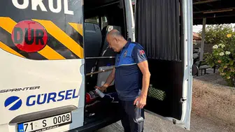 Kırıkkale’de okul servislerine sıkı denetim yapıldı