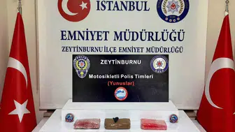 Zeytinburnu'nda durdurulan araçta 6 kilo 650 gram kokain ele geçirildi