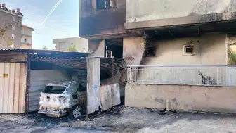 Çöp poşeti geçirip otomobil kundaklayan şüpheli tutuklandı