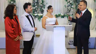 Muğla Valisi Akbıyık, şehit ailesinin nikâhını şahitleyerek onurlandırdı