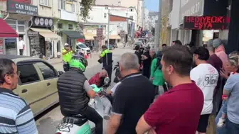Sinop’ta epilepsi krizi geçiren genç otomobile çarpıp düştü