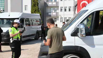Eskişehir'de yeni eğitim yılıyla servislere güvenlik denetimi yapıldı