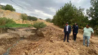 Karagüveç köyünde sürdürülen kanalizasyon çalışmaları vatandaşların altyapı ihtiyaçlarını karşılayacak
