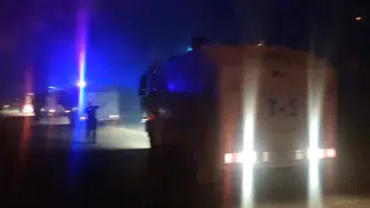 Aksu'daki yangında TOMA'lar aktif rol alıyor